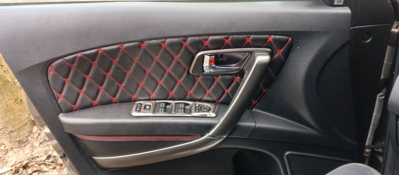 Speaker installation work result on door panel (shared during firmware-flashing discussion)