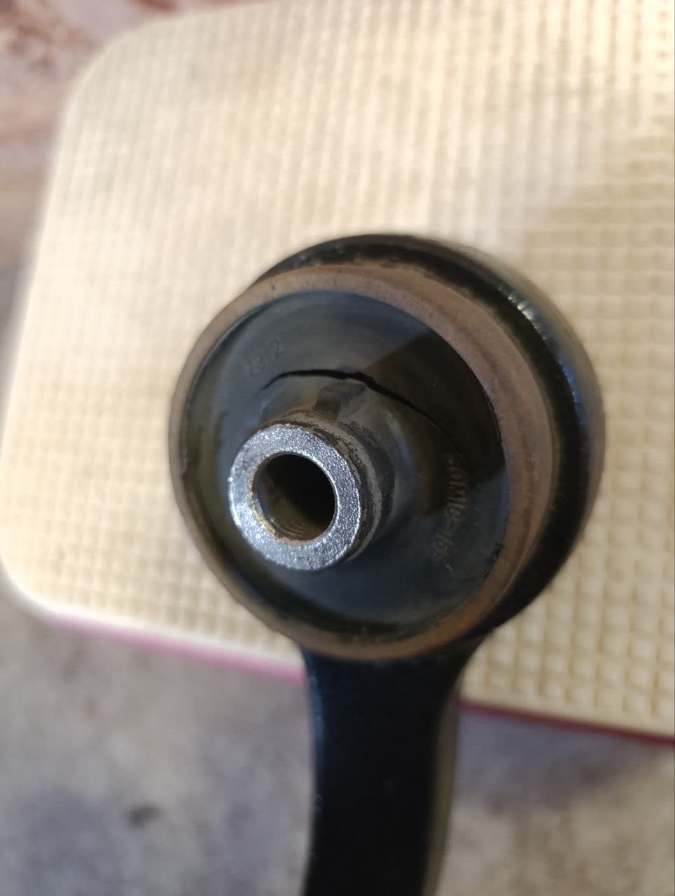 Bearing installation/greasing setup on plastic film