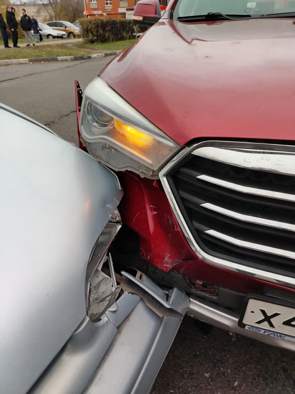 Overview of all three bumper damage points