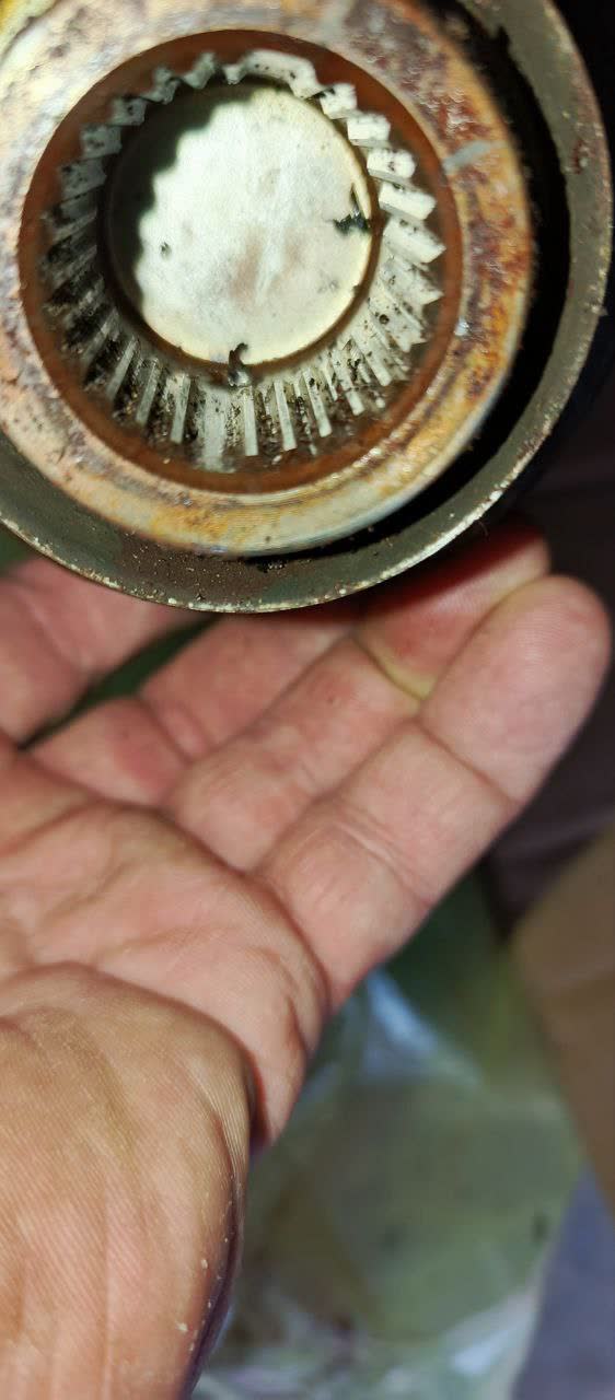 26-spline tripoid inner CV joint with positioning fixture to prevent incorrect installation