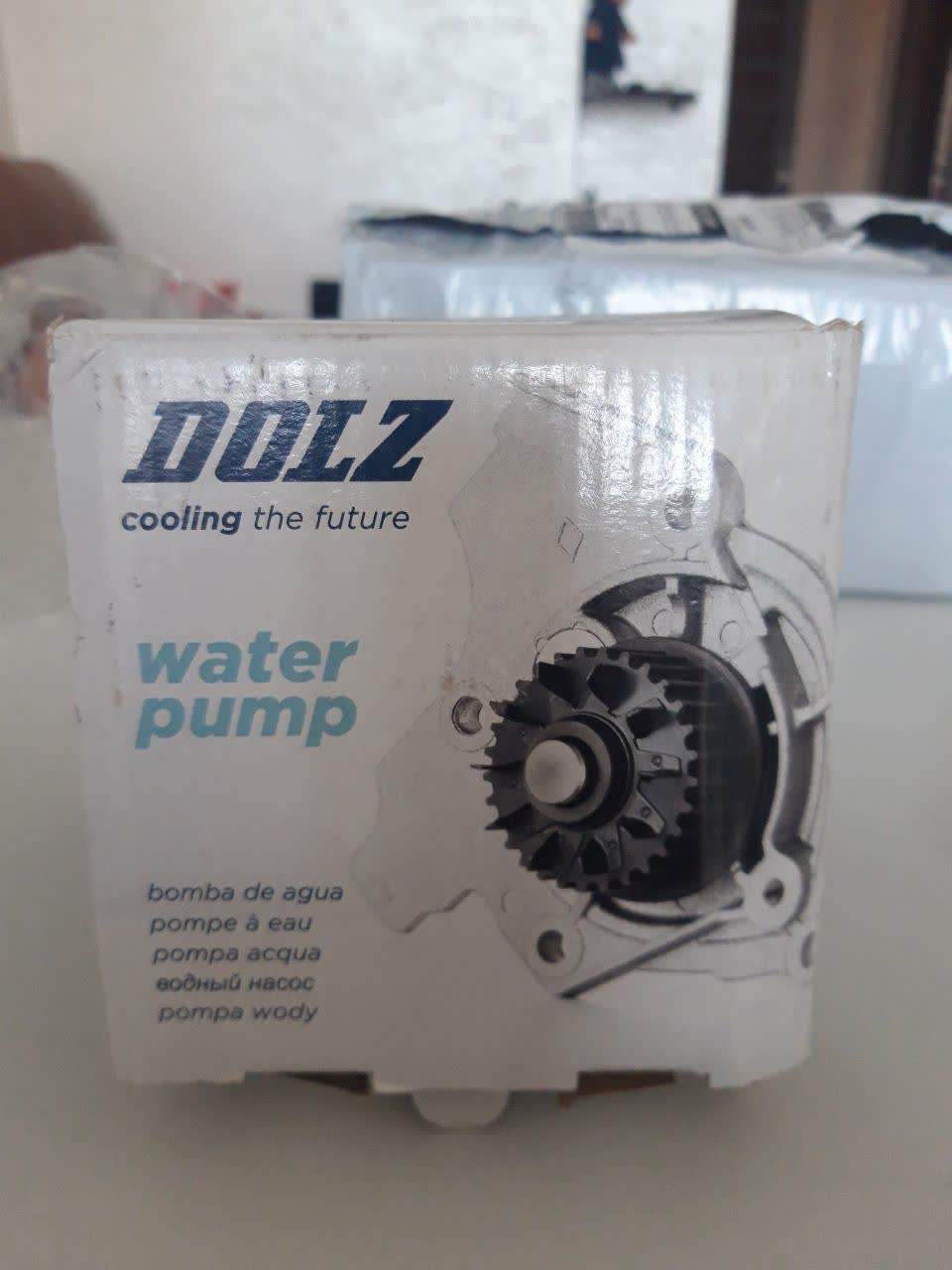 Additional installation-confirmation photo of the Dolz F150 pump