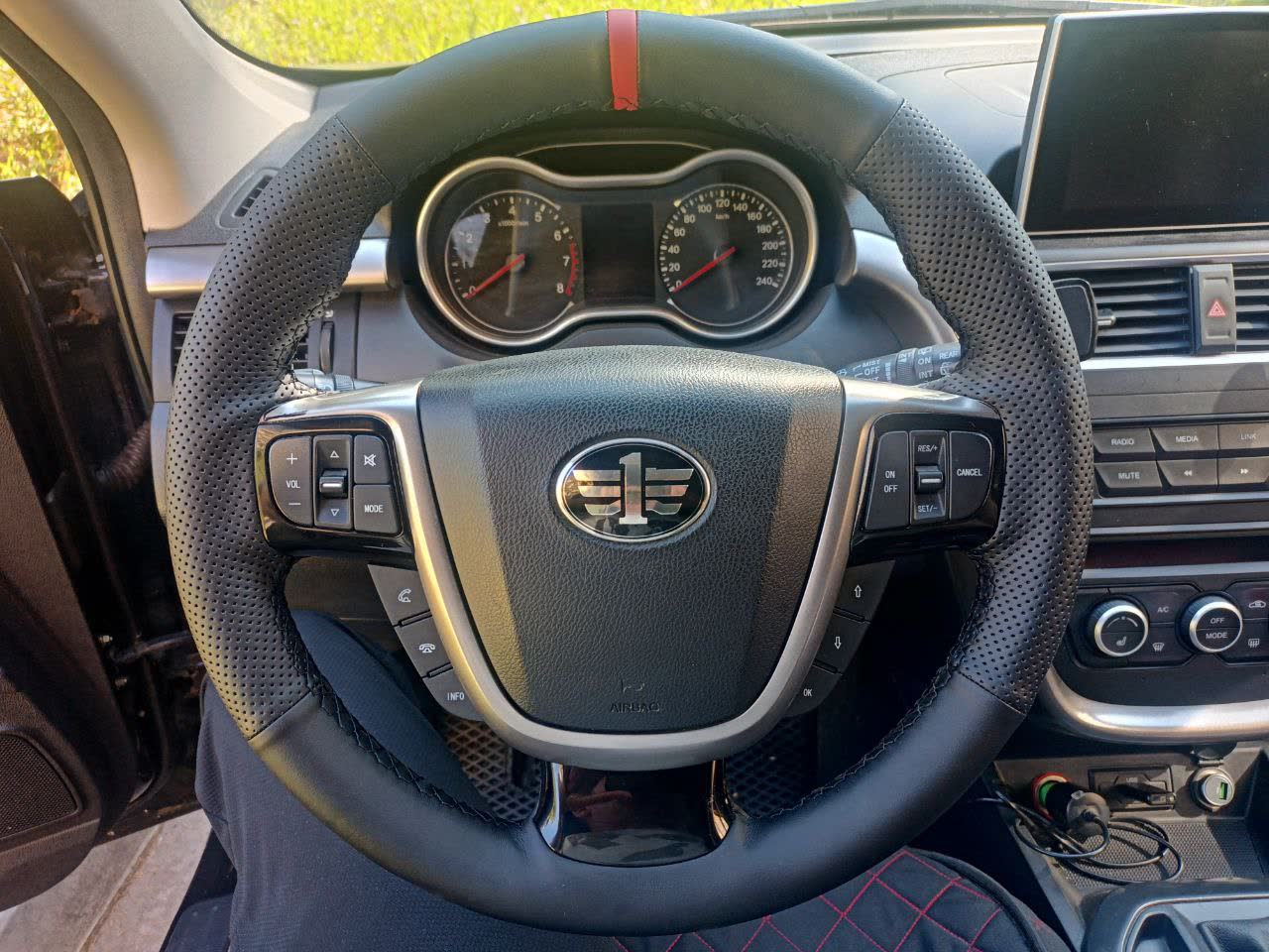 DIY paracord-wrapped shift knob